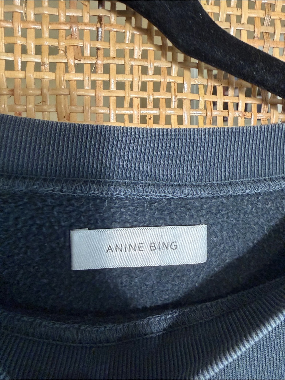 Anine Bing Black Graphic Tiger Crewneck Sweatshirt - Picture 5 of 5